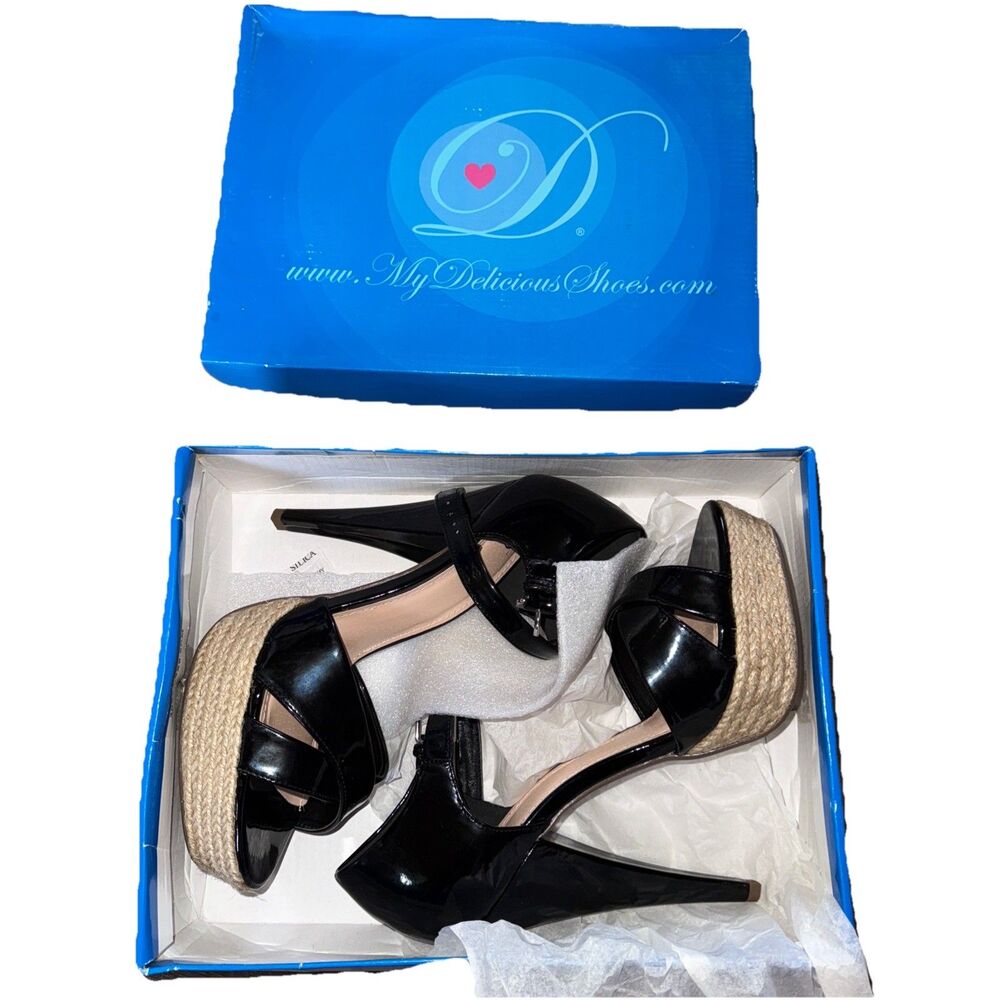 My Delicious Shoes Black Heels 9